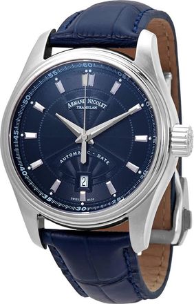 Armand Nicolet MH2 Automatic Blue Dial Mens Watch A640A-BU-P840BU2