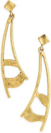 Karine Sultan Openwork Drop Earrings in Gold at Nordstrom Rack
