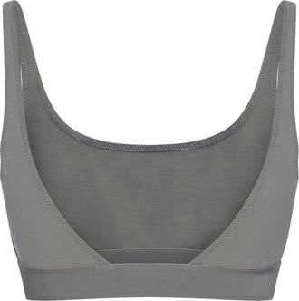 Tom Ford Womens Top Scoop Neck Grey Modal Tops