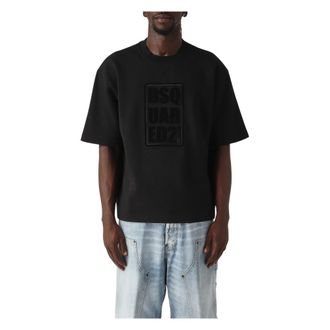 Dsquared2 Uomo, Top, Nero, M, new