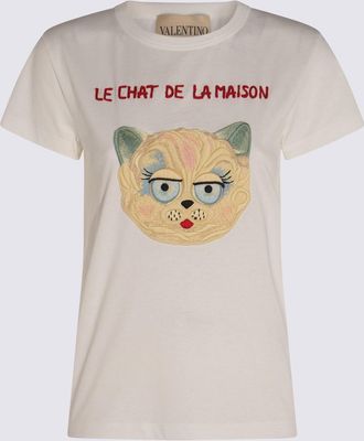 Valentino T-Shirts And Polos Light And Natural-Donna