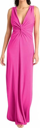 Cinq &agrave; Sept Ansey Maxi Gown In Pink