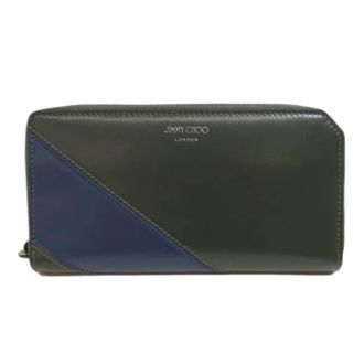 Jimmy Choo London Pre-owned Wallets, female, Green, Size: ONE SIZE Pre-owned Leather wallets
