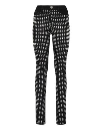 Philipp Plein Jegging Met Hoge Taille