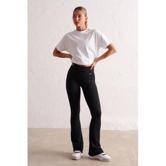 Aim'n rib flared sportlegging zwart