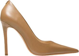 Michael Kors Elyse High Pump - Dames - Pumps - Beige - 35 1/2 EU - Leer - Schoenen