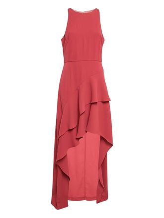 Monique Lhuillier 2024 crepe asymmetric dress - Pink