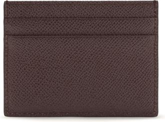Dolce & Gabbana Womens Leather Cardholder Mosto Calf Bos Taurus Wallet