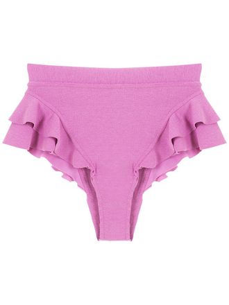 Clube Bossa Slip bikini Turbe a vita alta - Rosa