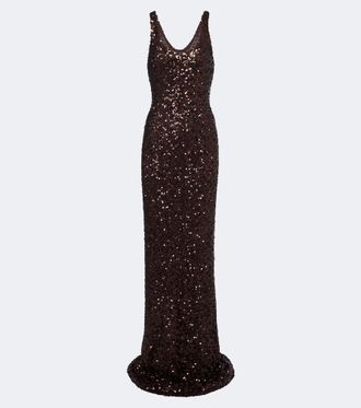 The Sei Vestido de fiesta con lentejuelas