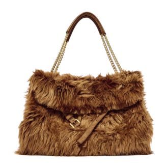 Orciani Dames, Tassen, Bruin, Maat: ONE Size Wol