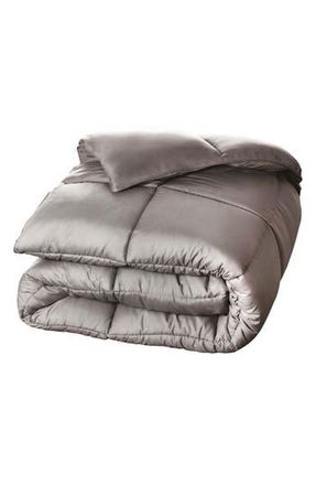 Superior Reversible Down Alternative Comforter in Silver at Nordstrom Rack, Size Twin/twin Xl