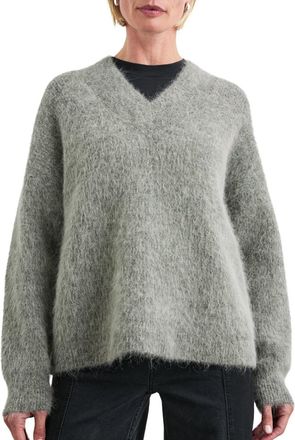 Rails Jodie Sweater In Heather Grey