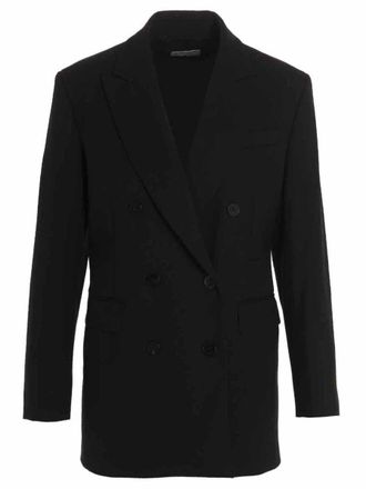 Alberto Biani Wool Double Breast Blazer Jacket