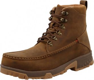 Twisted X Boots Mens Work Boot In Distressed Saddle