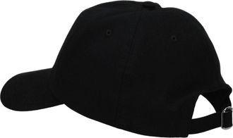 Valentino Garavani Mens Black Cotton Cap (baseball Hat)