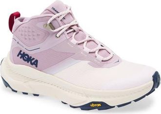 Hoka One One Transport Chukka GORE-Tex Waterproof Trail Shoe in Fragrant Lilac /Lilac Cream at Nordstrom, Size 10.5