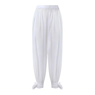 Andamane Wide Trousers, female, White, Size: 2XS Noor pants tied up maxi pants
