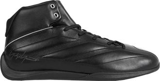 Yohji Yamamoto Feroza Mer Hi - Heren - Sneakers - Zwart - 43 1/2 EU - Leer - Schoenen