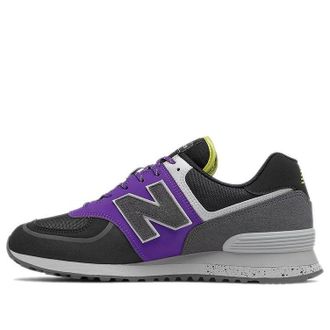 New Balance 574T Black Purple U574TY2