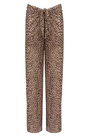 Vix Pareo Cover-Up Pants in Brown Multi at Nordstrom, Size X-Small