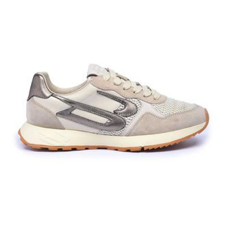 Baldinini Suede Leather Sneaker - Dames - Schoenen - Veelkleurig - Maat: 37 EU Leer