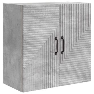 vidaXL Armario De Pared Gris Hormig&oacute;n 59 X 31 X 60 Cm Vidaxl