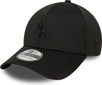 New Era 39Thirty Stretch Cap - New York Yankees Black - L/XL