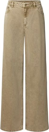 Michael Kors Jeans a gamba larga - - Jeans - Donna - Beige - S