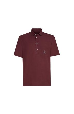 Brunello Cucinelli Poplin polo in Cherry at Nordstrom, Size Xxx-Large Eu