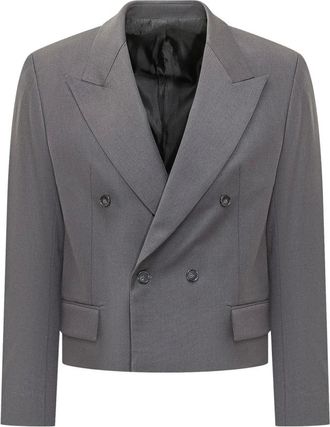 Mars&eacute;m Marsem - Spencer Blazer - Heren - Jassen - Grijs - Maat: M