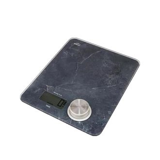 Lacor B&aacute;scula Cocina Lacor Eco Marble Blanca Precisa Elegante