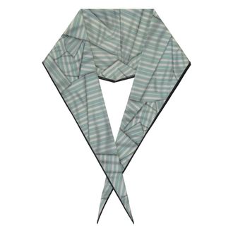 Ermenegildo Zegna Sjaal met puntig profiel - Heren - Sjaals - Veelkleurig - ONE Size - Katoen - Accessoires