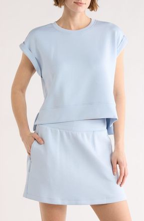 Marika Becky Short Sleeve Crew Top in Skyway at Nordstrom Rack, Size X-Large