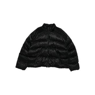 Balenciaga Logo-pattern Quilted Jacket