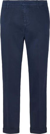 Dondup cuffed-hem trousers - Blu