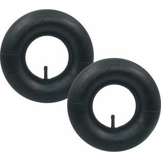 Abysse 2 Pneumatici Tubolari 4.10/3.50-4 Tr-13 Con Valvola Dritta Per Carrelli A Mano, Carrelli Da Giardino, Tosaerba