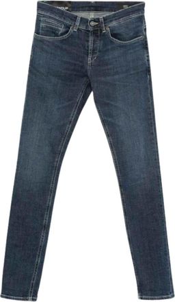Dondup George Skinny Jeans - Heren - Skinny Jeans - Blauw - W31 - Katoen - Jeans