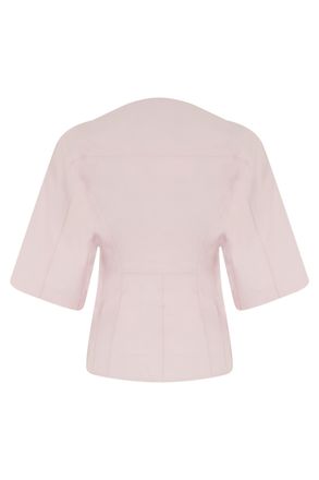 Jacquemus Womens Shirt Light Pink Cotton