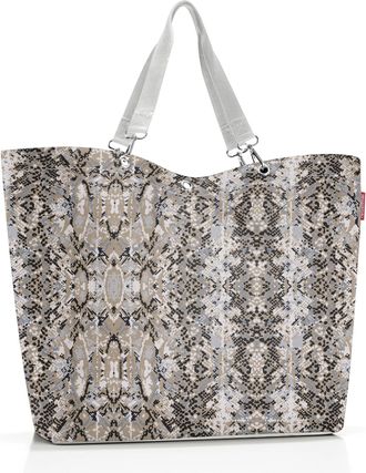 Reisenthel Shopper REISENTHEL Shopper XL 35 l, Damen, Gr. B/H/T: 68cm x 45,5cm x 20cm, grau (hellgrau), Polyester, Taschen Shopper