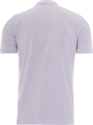 K-Way Mens Polo Shirt Vinnie White Cotton T-shirts And Polos