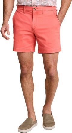 Tommy Bahama Boracay Island Stretch Cotton Chino Shorts in Red Ginger at Nordstrom, Size 40