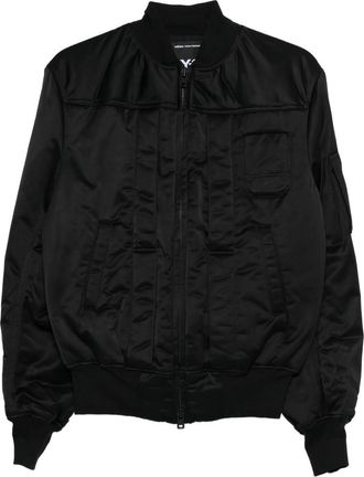 Yohji Yamamoto Logo-print Bomber Jacket