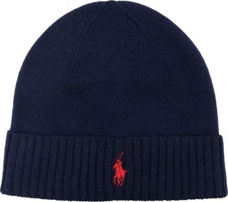 Polo Ralph Lauren Koude Weer Hoed Collectie - unisex - Hoeden - Blauw - ONE Size - Accessoires