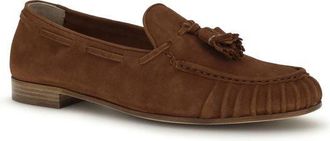 Fratelli Rossetti Womens Brown Calf Leather Bos Taurus Slip-On Loafers