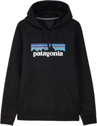 Patagonia Logo Uprisal Hoody - Heren - Hoodies - Zwart - XL - Katoen - Hoodies & sweatvesten