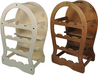 Made in Italy Barril Porta Botellas 13 Pos. - Cm Claro. 37x27xh.62