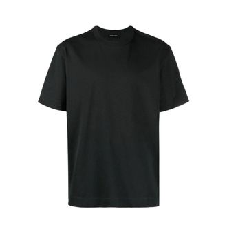 Canada Goose T-Shirts, male, Black, S, Relaxed Black T-Shirt Gladstone Style