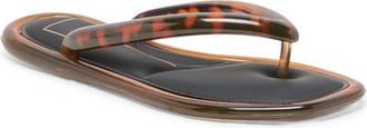 Dolce Vita Jozey Flip Flop in Tortoise Jelly at Nordstrom, Size 10