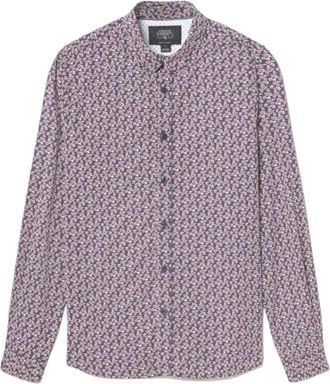Le Temps Des Cerises Floy Long-Sleeve Shirt - Heren - Casual Overhemden - Veelkleurig - S - Overhemden